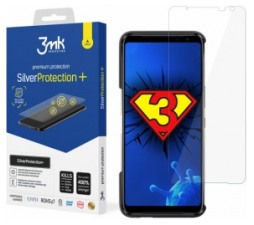 Slika 2 izdelka: 3MK Silver Protection antibakterijska zaščitna folija za Samsung Galaxy S21 Ultra G998 Full screen