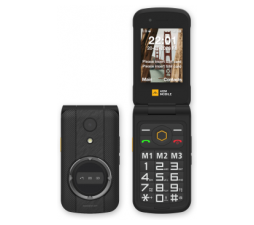 Slika 2 izdelka: AGM Odporni preklopni telefon na tipke M8 (4G) DS, IP68/IP69K/MIL-STD-810H, črn