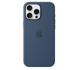Slika izdelka: Apple original ovitek Silicon case za iPhone 16 Pro Max - MagSafe - temno moder - MYYU3ZM/A