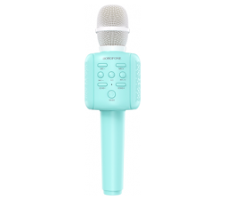 Slika 2 izdelka: Borofone brezžični karaoke mikrofon moder