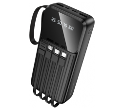 Slika 2 izdelka: Borofone zunanja baterija powerbank BJ76A 20.000 mAh z LCD-jem  - črna 