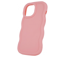 Slika 2 izdelka: Bubble silikonski ovitek za iPhone 16 Pro Max - roza 