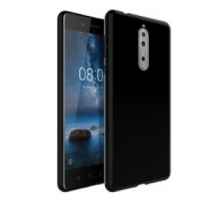 Slika 2 izdelka: Candy tanek silikonski ovitek (0,3) za Nokia 6 - črn