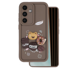 Slika izdelka: Coffe Time silikonski ovitek za Samsung Galaxy A36 - rjav