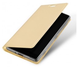 Slika izdelka: DUX DUCIS preklopna torbica Samsung Galaxy A12 A125 - zlata