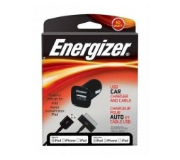 Slika izdelka: Energizer AVTOPOLNILEC 12/24V z USB kablom moč polnjenja 10W 2A  