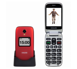 Slika izdelka: EVOLVEO Easyphone FP EP-770 telefon za starejše na tipke 4G rdeč