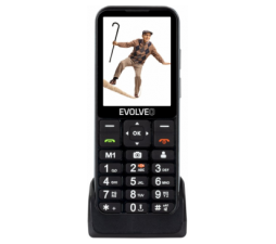 Slika 2 izdelka: EVOLVEO Easyphone LT EP-880 telefon za starejše na tipke 4G črn