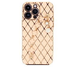 Slika izdelka: Glamur silikonski ovitek z zapestnico za Samsung Galaxy A52 A525 LTE /A52 A526 5G / A52s A527 - roza
