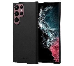 Slika izdelka: Goospery Soft Feeling silikonski ovitek za Samsung Galaxy S23 Ultra 5G - črn
