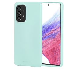 Slika 2 izdelka: Goospery Soft Feeling silikonski ovitek za Samsung Galaxy A53 - mint