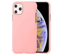 Slika 2 izdelka: Goospery soft feeling silikonski ovitek za iPhone 11 Pro - roza