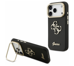 Slika izdelka: GUESS Cam Stand GUHCP17XPCS4GSK ovitek za iPhone 18 Pro Max / iPhone 17 Pro Max s stojalom - črn