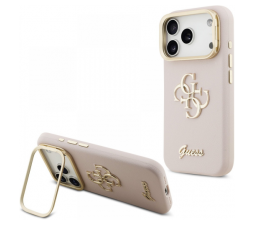 Slika izdelka: GUESS Cam Stand GUHCP17XPCS4GSP ovitek za iPhone 17 Pro Max s stojalom - roza