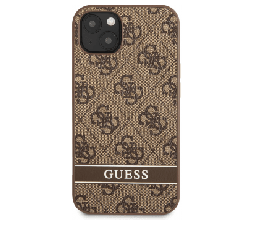 Slika 2 izdelka: GUESS GUHCP13MP4SNW silikonski ovitek za iPhone 13 6.1 - rjav