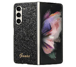 GUESS GUHCZFD5HGGSHK ovitek Samsung Galaxy Z Fold 5 F946 - črn z bleščicami
