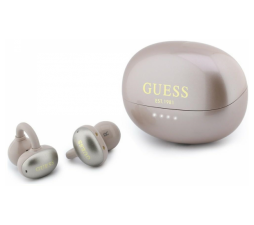 Slika izdelka: Guess OWS brezžične Bluetooth slušalke  Metallic Finish Electroplated Parts Classic Logo - roza - GUTWSOL3MEGP