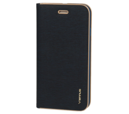 Slika 2 izdelka: Havana Premium preklopna torbica Samsung Galaxy A35 - modra z zlatim robom