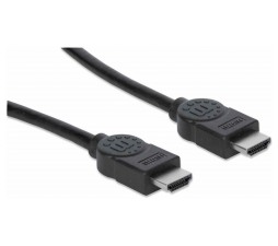 Slika 2 izdelka: HDMI High Speed kabel 5 m črn MANHATTAN