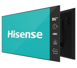 Slika izdelka: Hisense digital signage zaslon 86DM66D 86" / 4K / 500 nits / 60 Hz / (24h / 7 dni )