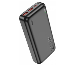 Slika izdelka: Hoco zunanja baterija powerbank J101A 20000 mAh Fast Charge 22,5W + PD za Samsung, Apple - črn