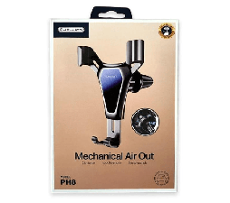 Slika izdelka: JELLICO Avtonosilec PH8 (Gravity) pritrditev v zračnik - črn