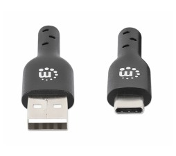 Slika 2 izdelka: Kabel USB 2.0 A Male to USB-Cmale  2m MANHATTAN