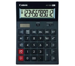 Slika izdelka: Kalkulator CANON AS1200 namizni brez izpisa