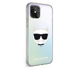 Slika izdelka: Originalen KARL LAGERFELD ovitek iPhone 12 Mini - Choupette Head - Mirror  - KLHCP12SCIR