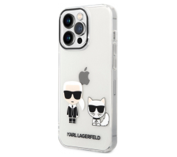 Slika izdelka: Originalen KARL LAGERFELD ovitek iPhone 14 Pro - Full Bodies - prozoren ovitek - KLHCP14LCKTR