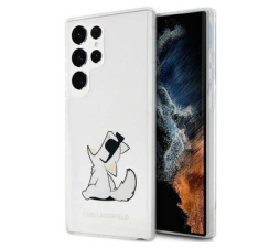 Slika 2 izdelka: Originalen KARL LAGERFELD ovitek Samsung Galaxy S23 Ultra 5G - Choupette Fun - prozoren ovitek - KLHCS23LCFNRC