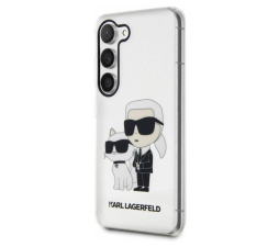 Slika izdelka: Originalen KARL LAGERFELD ovitek Samsung Galaxy S23 5G - Glitter IML NFT Full Bodies -  prozoren ovitek z bleščicami - KLHCS23SHNKCTG