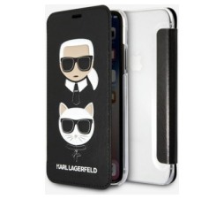 Slika 2 izdelka: Originalen KARL LAGERFELD ovitek iPhone 8 / 8 / SE 2 (2020) - Karl and Choupette - knjiga črna - KLFLBKI8KICKC