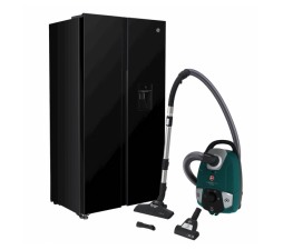 Slika 2 izdelka: KOMPLET Hladilnik HOOVER HHSBSO-6174BWD + Sesalnik HOOVER HE330ALG 011