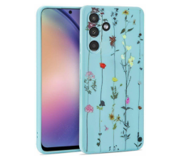 Slika izdelka: Liquid silikonski ovitek Pomlad za Samsung Galaxy A54 - moder