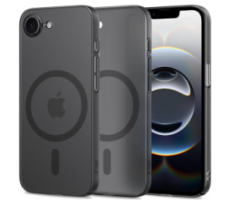 Slika 2 izdelka: Magslim hard back case za iPhone 16e / iPhone 17e - prozorno črn