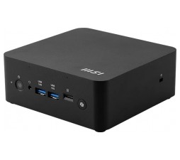 Slika izdelka: Mini namizni računalnik MSI Cubi NUC AI+ 2MG-022BEU barebone Core Ultra 5 / 16GB / 512GB SSD / Wi-Fi 6E + BT / 2x2.5Gbps / Windows 11 Pro (črn)