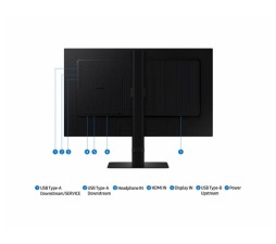 Slika 2 izdelka: Monitor Samsung 24 S60D ViewFinity S6, IPS, 2560x1440, HDMI, DP