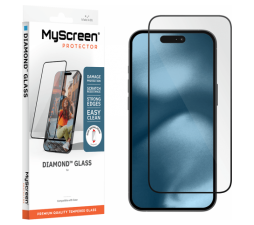Slika izdelka: MyScreen Diamond Glass New zaščitno steklo za iPhone 11 / iPhone XR, 9H, Full Cover