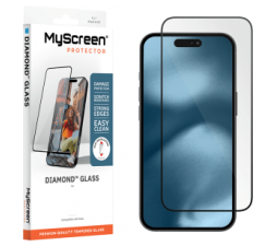 Slika 2 izdelka: MyScreen Diamond Glass New zaščitno steklo za iPhone 11 / iPhone XR, 9H, Full Cover