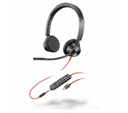 Slika izdelka: Naglavne slušalke Poly Blackwire 3325 USB-C s potrdilom Microsoft Teams