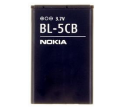 Slika 2 izdelka: NOKIA Baterija BL-5CB 1616, 1800, C1-02, 101, X2-05 original