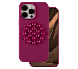 Slika izdelka: Octopus silikonski ovitek za iPhone 17 - mat liquid bordo