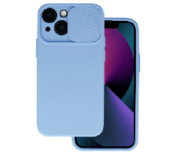 Slika 2 izdelka: Onasi Lens Cover silikonski ovitek zaščita za iPhone 15 Plus - svetlo moder