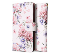 Slika izdelka: Onasi preklopna torbica Wallet denarnica Fancy Diary Xiaomi Redmi Note 13 Pro 5G - Flower bela