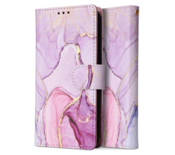 Slika 2 izdelka: Onasi preklopna torbica Wallet denarnica Fancy Diary Marmor Samsung Galaxy A34 - vijola