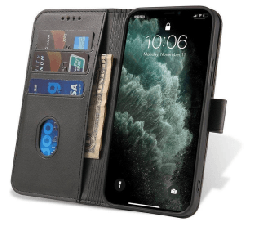 Slika 2 izdelka: Onasi Wallet denarnica usnjena preklopna torbica Samsung Galaxy S23 Ultra 5G - črna