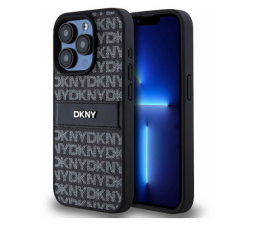 Slika izdelka: Originalen DKNY ovitek za iPhone 15 Pro - črn - DKHCP15LPRTHSLK