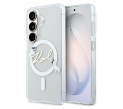 Slika izdelka: Originalen KARL LAGERFELD MagSafe ovitek Samsung Galaxy S26 Plus 5G - Choupette - prozoren - KLHMS26M5HKSCAH