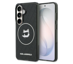 Slika 2 izdelka: Originalen KARL LAGERFELD ovitek IML MagSafe Samsung Galaxy S26 5G - Choupette - črn - KLHMS26SHMKBCHOK 